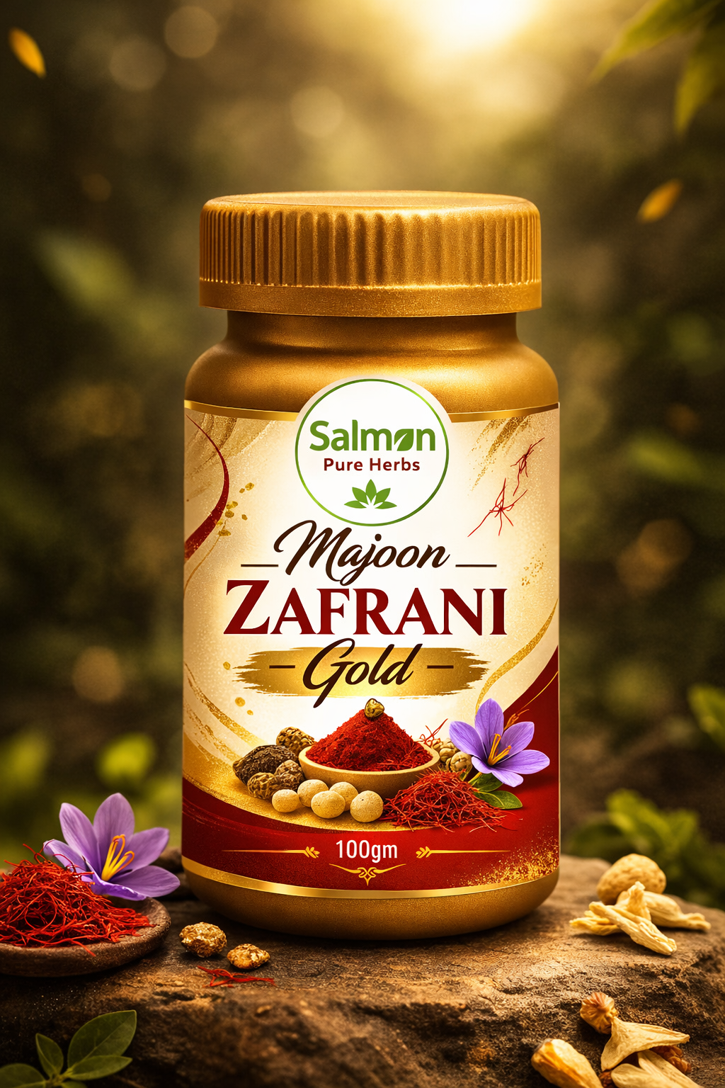 Majoon Zafrani Gold – Premium Herbal Formula for Men’s Vitality